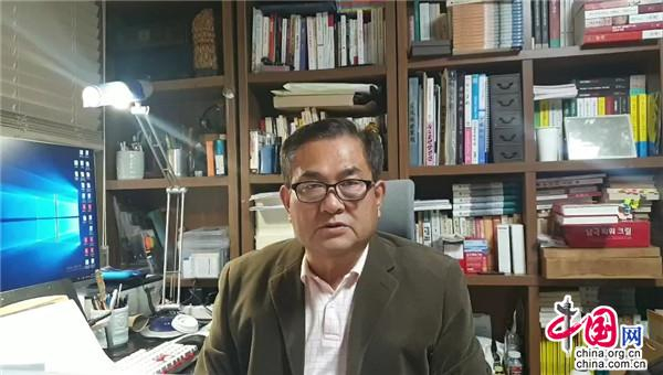 韩国耕智出版社社长金胜一。