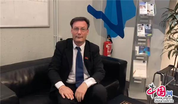 德国欧洲大学出版社社长马丁·沃尔瑟。