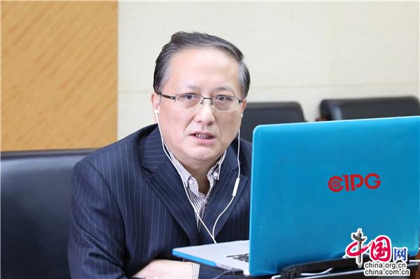 外文出版社社长徐步。