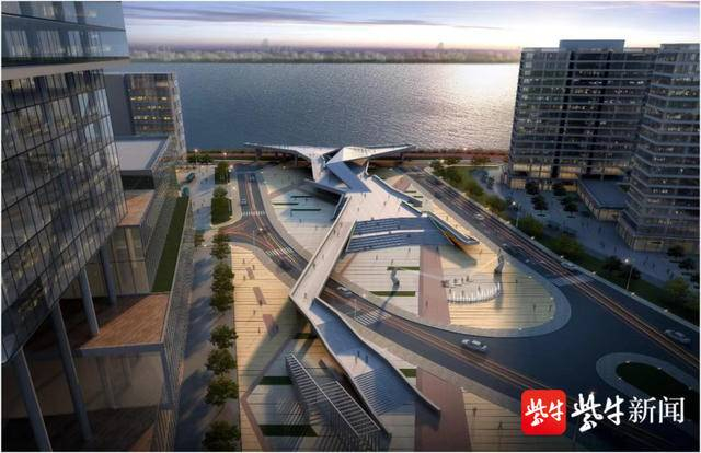 上元门城市客厅效果图