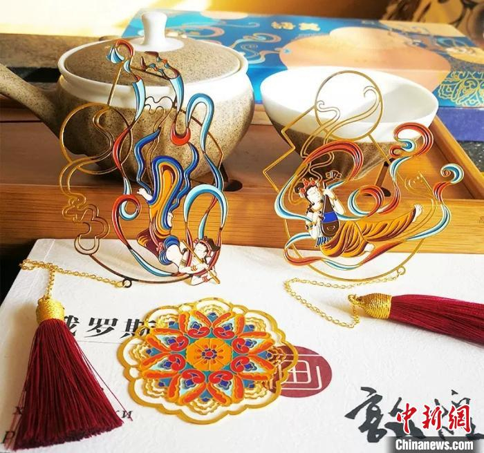 图为敦煌文创产品。敦煌市融媒体中心供图