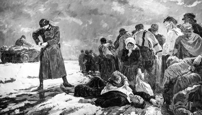  （苏联画家塔拉斯·加波年科一幅“奴隶主”的油画）