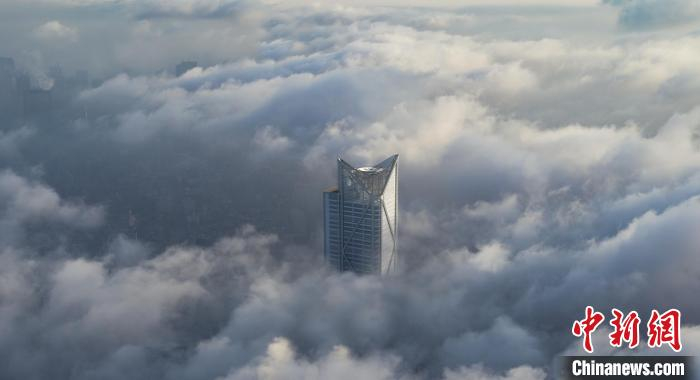 广商中心将成最高的纯钢结构超高层建筑(设计图) 李靖供图 