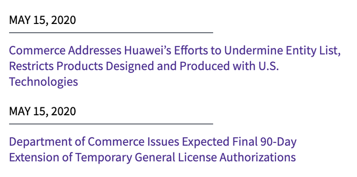 截图来自美国商务部网站