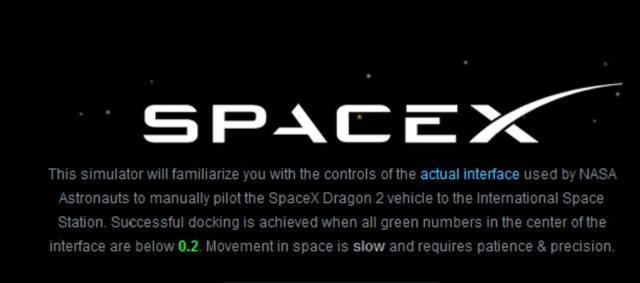 SpaceX发布在线模拟器 预演载人飞船如何与空间站对接