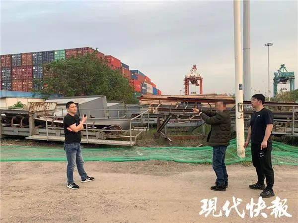 △程某指认抛尸地点