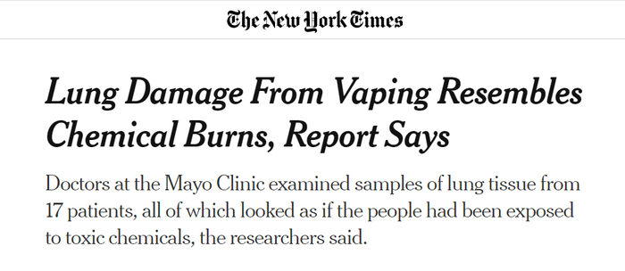 《纽约时报》报道截图