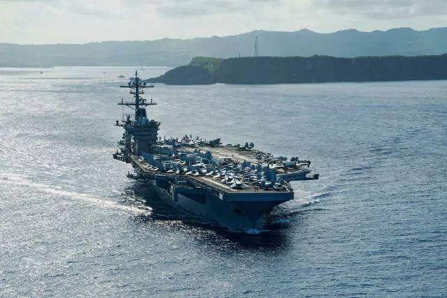 美军罗斯福号航母重返亚太 已抵达菲律宾海