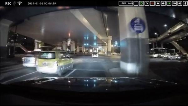行车记录仪录像截图