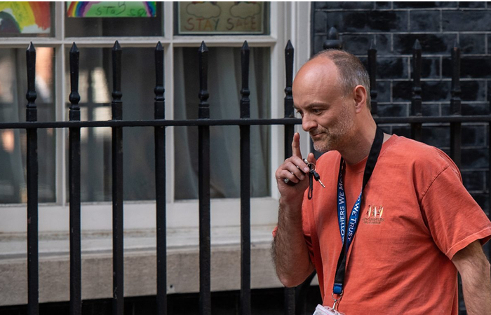 卡明斯。/BBC视频截图。