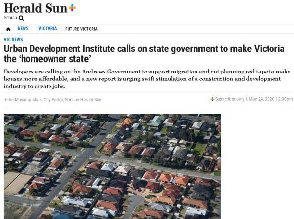 澳大利亚开发商向政府游说：增加移民+简化手续，把维州变“房产之州”