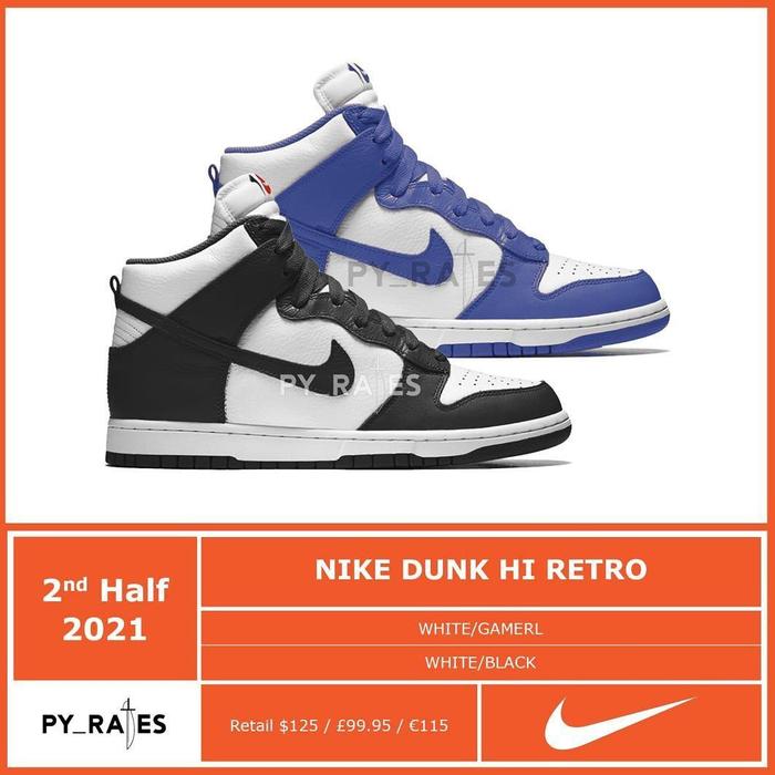 7 款 Nike Dunk 新配色曝光！预计明年年初发售！