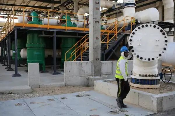 以色列海水淡化工厂资料图