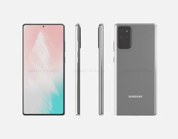 大屏震撼！三星Galaxy Note20+屏幕或突破7英寸