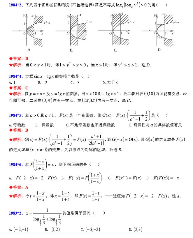 史上最烧脑合集！1981~2019 全国高中数学联赛39年专题汇总，这份干货简直太强势了！