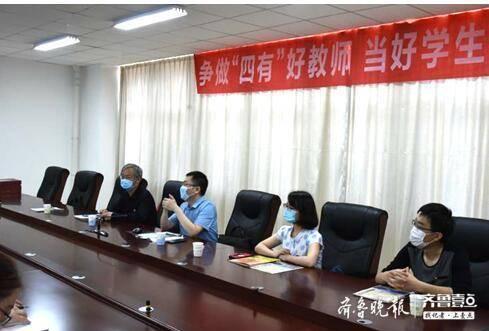 北京理工大学招生组到泰安一中宣讲招生政策