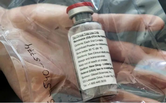 在美国，瑞德西韦目前仍属在研药物 图据《每日电讯报》