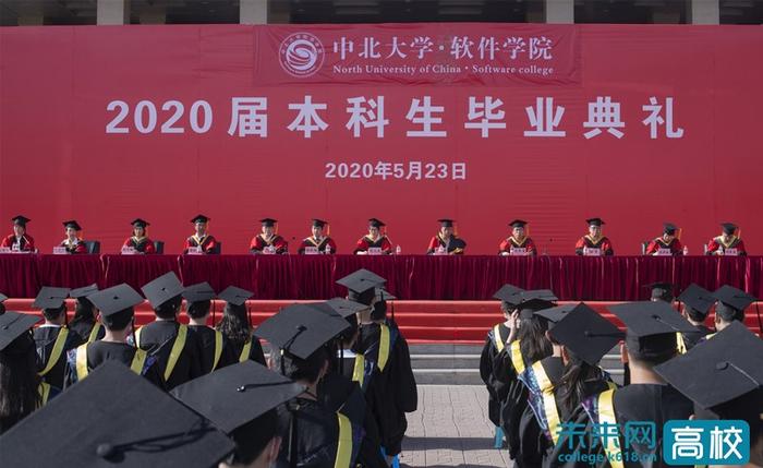 中北大学软件学院为2020届毕业生举行难忘的毕业留念