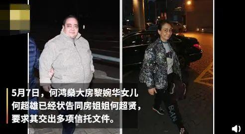 何鸿燊去世大房小女儿状告胞姐！刘德华霍震霆伤感悼念