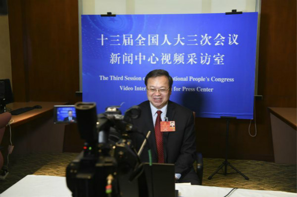 图说：全国人大代表陈靖