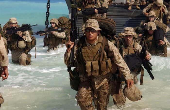 台海局势连载13：作为美军第4大军种，美国海军陆战队的战斗兵力怎么样？