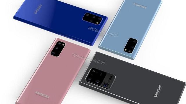 Galaxy Note 20配色曝光：小号可选灰铜绿 大号可选铜与黑