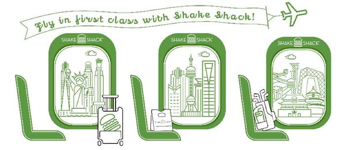 Shake Shack在上海虹桥机场开了家新店，邀请人们乘坐“人气汉堡航班”