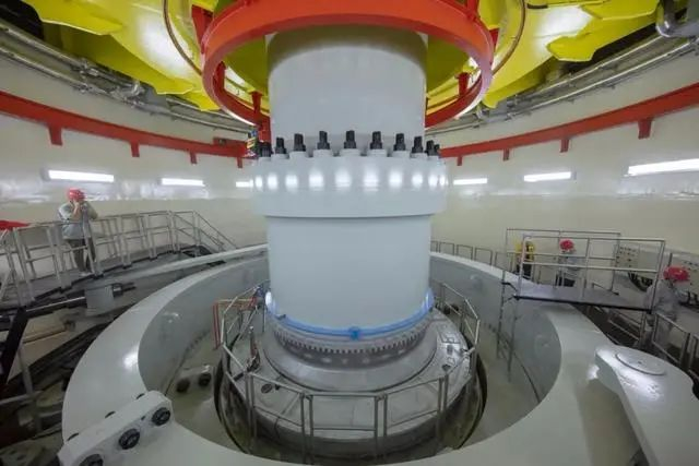 七号机组有水调试。来源：中国三峡集团官网&nbsp;摄影：黄杰&nbsp;