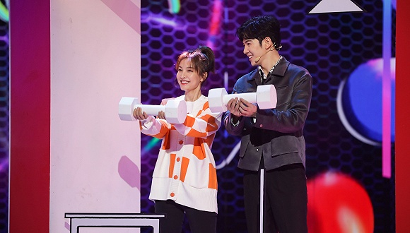 仝卓参加《快乐大本营》 图片来源：仝卓微博