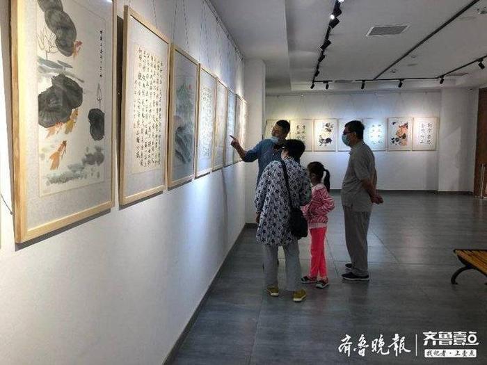 “童心筑梦黄河口”东营市第21届少年儿童书法绘画展开幕