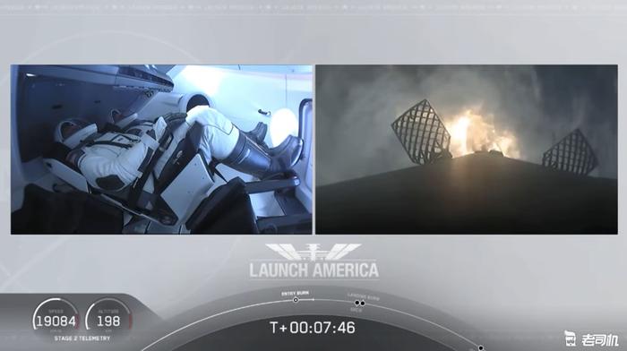 SpaceX牛的！史上首次私人商业公司载人发射任务顺利完成