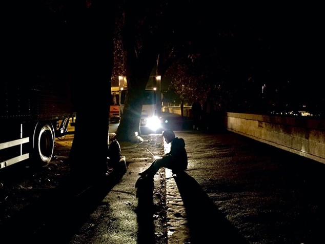 《欧洲攻略》夜戏现场