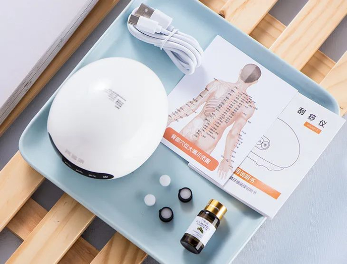 ▲滤芯可以避免精油进入机身，更好保护机器，定时替换更卫生。