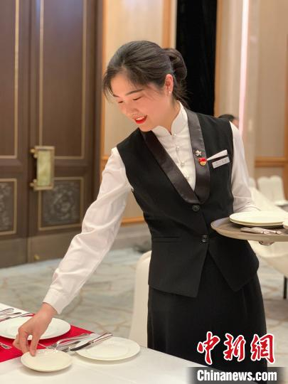 西湖国宾馆工作人员。西湖国宾馆供图