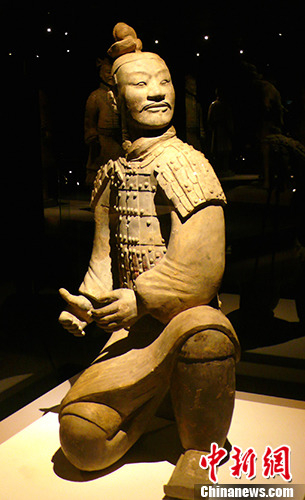 资料图：兵马俑。 中新社记者 邢利宇 摄