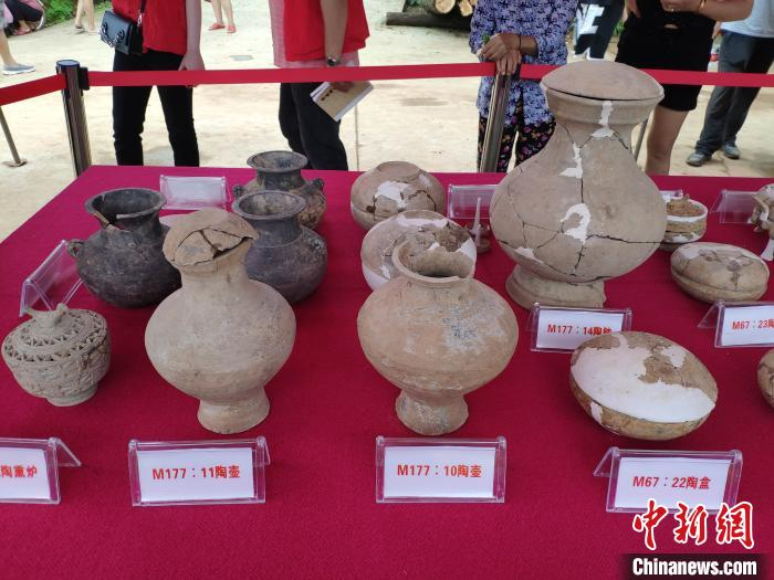 已出土的相关文物。　王昊昊 摄