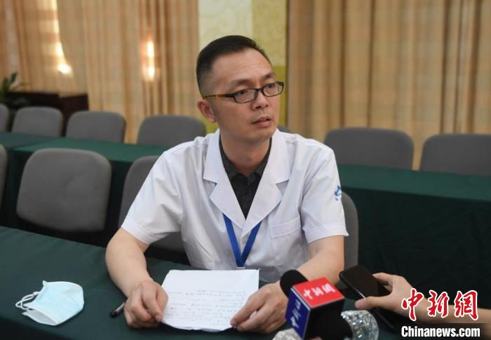 温岭东方医院执行院长陈金华。　王刚 摄