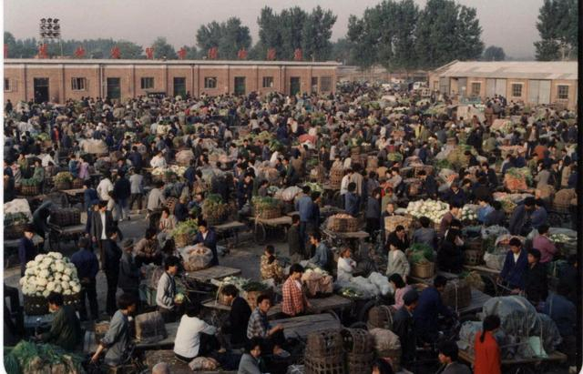  90年代初新发地市场