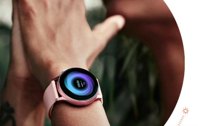 618购三星Galaxy Watch Active2：直降300元起+24期免息