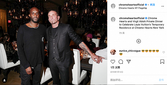 上图左：Virgil Abloh；上图右：Richard Stark
