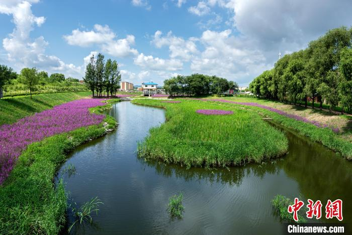 内河治理后的场景 赵延斌 摄