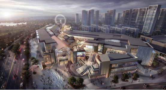 效果图（本图仅为万象城效果示意，与实景存在一定差异）