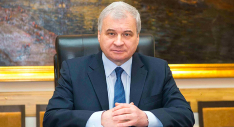 ▲俄罗斯驻中国大使杰尼索夫（图源：俄罗斯卫星通讯社）