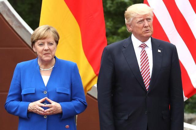 特朗普和德国总理，大吵了一场！总统已经得罪了所有的老美盟友