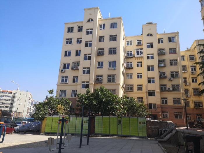 张灵和瑶瑶居住的小区。新京报记者 李桂 摄