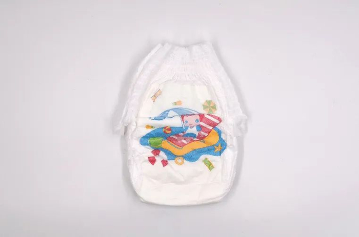 ▲菲比薄柔乐玩裤（无尿显、胶条设计）