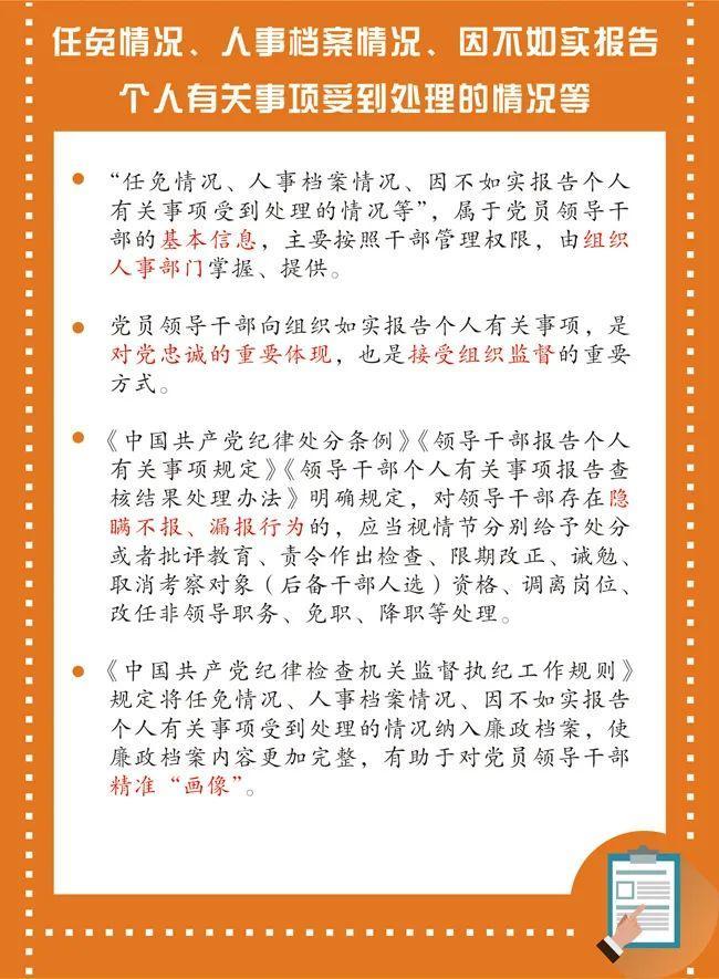 图解 | 如何建立健全党员领导干部廉政档案