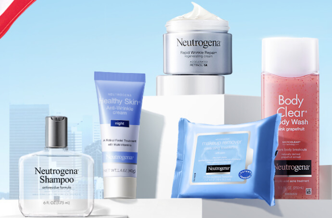  截自露得清官网