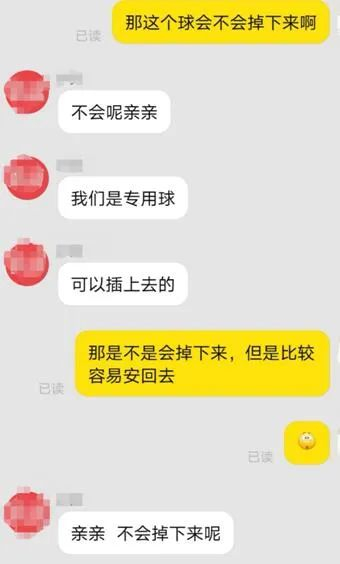 ▲记者和玩具卖家客服的聊天记录