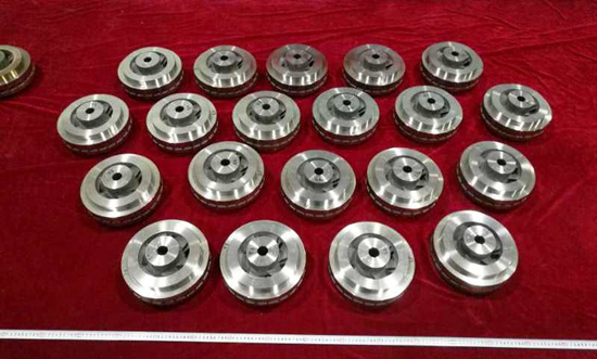 氢泵涡轮部件。中国科学院金属研究所供图